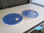 2 pakjes kartonnen borden blauw, Ophalen of Verzenden, Nieuw, Overige stijlen, Bord(en)