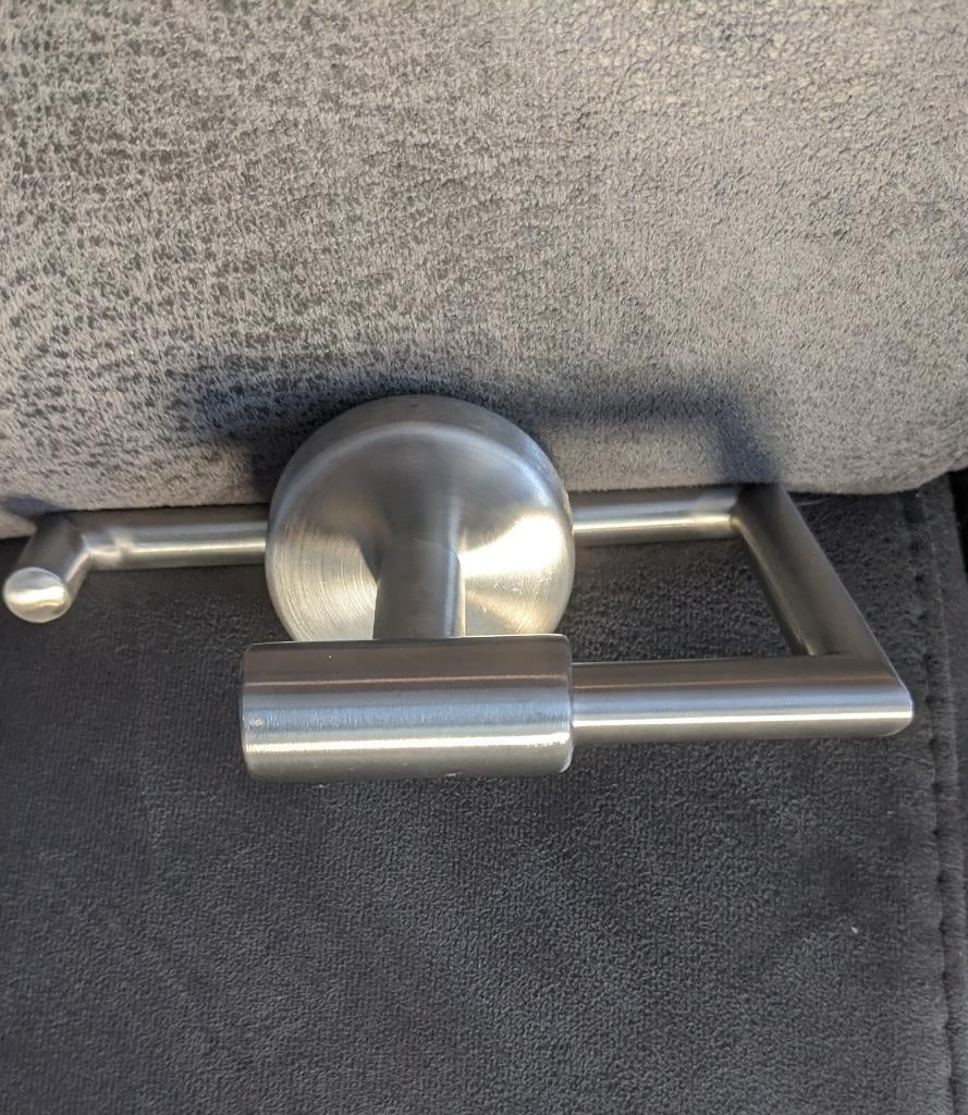 Toiletrolhouder edelstaal nieuw, Ophalen, Nieuw, Overige kleuren, Overige typen