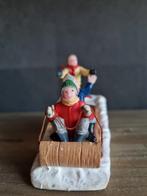 Lemax figuur 12 kerstdorp kersthuisjes, Ophalen of Verzenden, Zo goed als nieuw