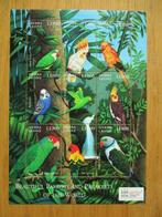Sierra Leone, velletje parkietachtige vogels, 2000, Dier of Natuur, Verzenden, Postfris