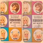 Vintage Barbie boekje 1966 nr 1 en 3 Mattel Skipper Tutti, Gebruikt, Ophalen of Verzenden