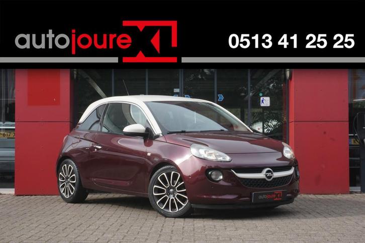 Opel ADAM 1.4 Glam | Origineel NL | Leder | PDC | Stuur/stoe, Auto's, Opel, Bedrijf, Te koop, ADAM, ABS, Airbags, Airconditioning