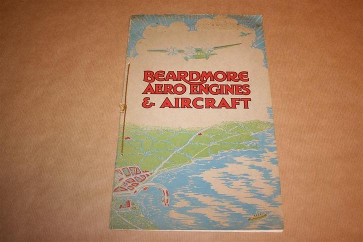 Catalogus - Beardmore Aero Engines & Aircraft - ca 1940 !!, Verzamelen, Luchtvaart en Vliegtuigspotten, Zo goed als nieuw, Boek of Tijdschrift