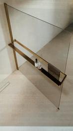 Novellini douchewand 107/110cm - Gunmetal kleur, Ophalen, Nieuw