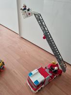 Brandweerwagen met zwaailicht, Kinderen en Baby's, Speelgoed | Playmobil, Ophalen of Verzenden, Zo goed als nieuw