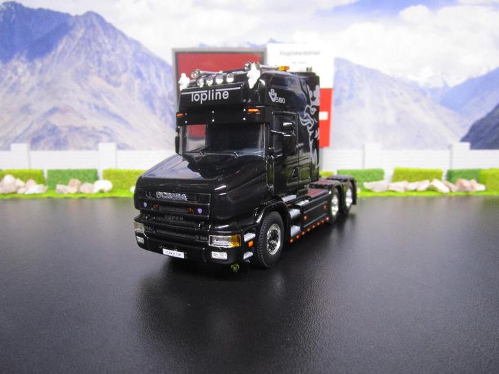 Wsi 04-2195 Premium Line, Scania 4 Serie Torpedo Topline 6x2, Hobby en Vrije tijd, Modelauto's | 1:50, Nieuw, Bus of Vrachtwagen