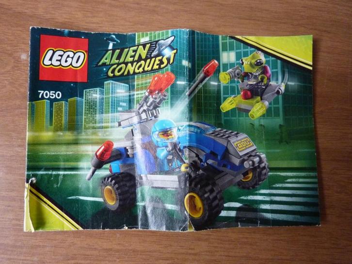 Lego Alien Conquest 7050 verdediger, Kinderen en Baby's, Speelgoed | Duplo en Lego, Gebruikt, Lego, Complete set, Ophalen of Verzenden