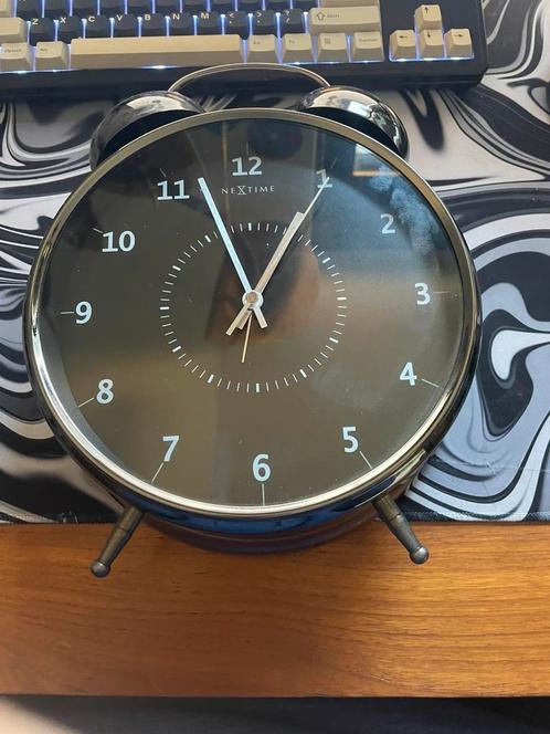 NeXtime wekker/klok ongebruikt, Huis en Inrichting, Woonaccessoires | Klokken, Nieuw, Wekker of Tafelklok, Analoog, Verzenden