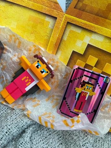 Birdie,ongebruikte code, twee doosjes Minecraft x McDonald’s beschikbaar voor biedingen