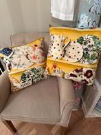 Emma Bridgewater kussens 50x50 cm 2 stks incl binnen kussens, Ophalen, Nieuw, Overige kleuren, Vierkant