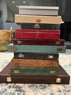 Lege bestek koffers verzilverd bestek, Antiek en Kunst, Antiek | Bestek, Ophalen of Verzenden