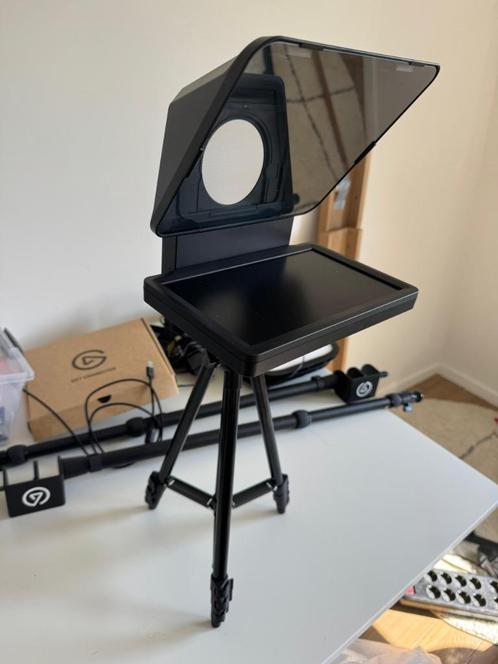 Elgato Prompter + Tripod (nog met 1-jaar garantie), Audio, Tv en Foto, Professionele Audio-, Tv- en Video-apparatuur, Zo goed als nieuw