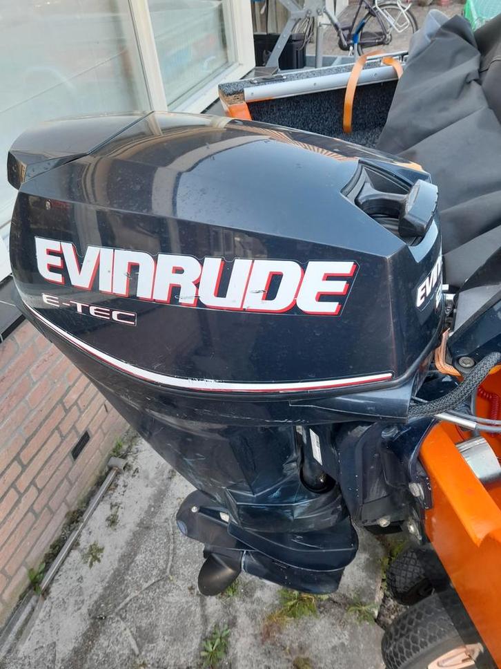 Buitenboordmotor 25 pk evinrude etec, Watersport en Boten, Buiten- en Binnenboordmotoren, Benzine, 10 tot 30 pk, Elektrische start