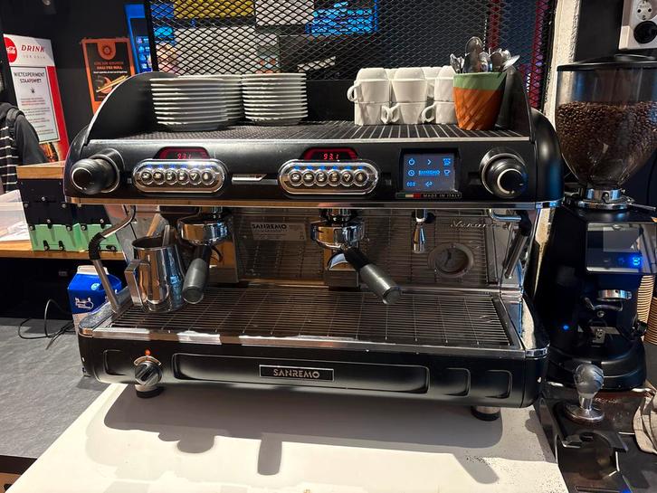 SANREMO VeronaRS Koffiemachine - Binnenkort Beschikbaar!, Zakelijke goederen, Horeca | Keukenapparatuur, Koffie en Espresso, Gebruikt