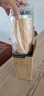 Take Bamboo travel mug / reisbeker bamboe (nieuw), Ophalen of Verzenden, Nieuw