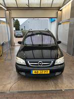 Opel Zafira 1.8 16V 2002 Zwart, Auto's, Opel, Voorwielaandrijving, 65 €/maand, 125 pk, 4 cilinders