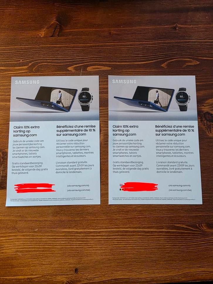 NFL samsung kortingscode / BFL samsung kortingcode, Tickets en Kaartjes, Kortingen en Cadeaubonnen, Eén persoon, Kortingsbon