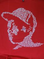 T-shirt: J DILLA tribute "GIVE IT UP" lyrics (Nieuw), Nieuw, Overige maten, Ophalen of Verzenden, Rood