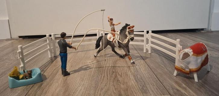 Schleich Voltige Set - Compleet!, Verzamelen, Speelgoed, Zo goed als nieuw, Ophalen of Verzenden