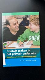 Boek contact maken in het primair onderwijs PABO, Ophalen of Verzenden, Alpha, Nieuw, HBO