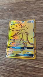 Gouden Pokemon kaart, Hobby en Vrije tijd, Verzamelkaartspellen | Pokémon, Ophalen of Verzenden, Zo goed als nieuw, Losse kaart