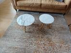 Marmeren salontafels, Ophalen, 50 tot 100 cm, Rond, 50 tot 100 cm