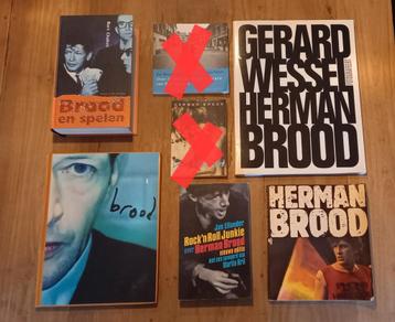 5 boeken van/over Herman Brood beschikbaar voor biedingen