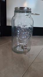 Tap fles, Ophalen of Verzenden, Zo goed als nieuw, Glas, Pot, Bus of Blik