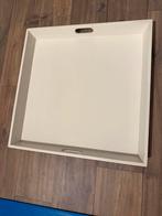 Groot dienblad voor op een tafel/poef, Huis en Inrichting, Woonaccessoires | Dienbladen, Ophalen, Rond, Hout