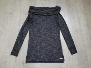 GUESS zwart grijze off shoulder trui maat XS ~ NH0002 beschikbaar voor biedingen