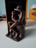 Bronzen beeldje "de kus" van Rodin, Ophalen of Verzenden