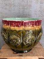 Grote Wessel Bonn Art Nouveau cachepot/ bloempot- ca. 1880, Antiek en Kunst, Ophalen of Verzenden