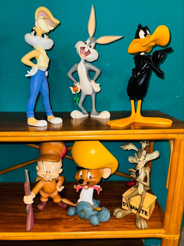 Vintage Looney Tunes Warner Bros beelden verzameling, Verzamelen, Disney, Beeldje of Figuurtje, Ophalen