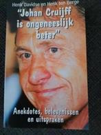 "Johan Cruyff is ongeneeslijk beter" / Anekdotes, belevenis., Balsport, Ophalen of Verzenden, Zo goed als nieuw