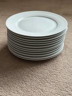 12 White Basics Gebaksbordjes / ontbijtbord bord, Huis en Inrichting, Keuken | Servies, Ophalen, Zo goed als nieuw, Bord(en), Effen