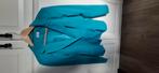 Turquoise jasje, blazertje (M/L), Kleding | Dames, Jasjes, Kostuums en Pakken, Ophalen of Verzenden, Zo goed als nieuw, Maat 38/40 (M)