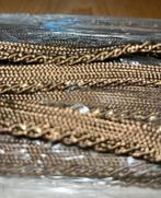 25 meter Sierkoord bruin beige goud. 25 meter, Ophalen of Verzenden, Nieuw, Lint, Band of Elastiek