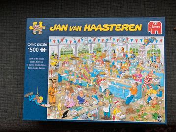 Puzzel Jan van Haasteren- Taartentoernooi, 1500 stukjes beschikbaar voor biedingen