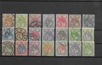 Nederland 1899. NVPH 56 t/m 76, gestempeld., Postzegels en Munten, Postzegels | Nederland, T/m 1940, Verzenden, Gestempeld