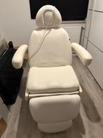 Elektrische behandelstoel, Ophalen, Gebruikt, Wit, Leer