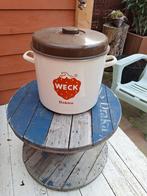 Vintage orginele Weck ketel 28 Ltr, Huis en Inrichting, Keuken | Potten en Pannen, Ophalen of Verzenden, Zo goed als nieuw, Overige materialen