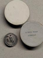 Zilveren Penning 's Rijks Munt Utrecht 1959, Ophalen of Verzenden, Zilver, Nederland