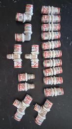Uponor S-Press Plus 25mm Perskoppelingen - 18 stuks, Doe-het-zelf en Verbouw, Buizen en Afvoer, Overige materialen, 6 meter of meer