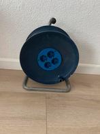 Kabelhaspel 18 meter, Ophalen of Verzenden, Zo goed als nieuw, Kabel of Snoer