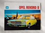 Opel Rekord 2, vouwfolder, als nieuw, Ophalen of Verzenden, Zo goed als nieuw