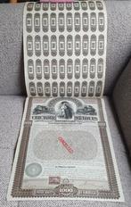 Oude Chicago & St. Louis Railway Obligatie, Postzegels en Munten, Aandelen en Waardepapieren, Ophalen of Verzenden, Voor 1920