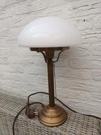 Bureaulamp tafellamp paddestoellamp opaalglas, Ophalen of Verzenden, Zo goed als nieuw, Minder dan 50 cm