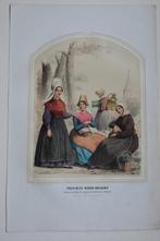 Noord-Braband Klederdrachten Litho Frans Buffa 1850-1857 C3, Antiek en Kunst, Verzenden
