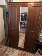 IKEA SONGESAND Kledingkast bruin, Huis en Inrichting, Ophalen, 100 tot 150 cm, Met hangruimte, Zo goed als nieuw