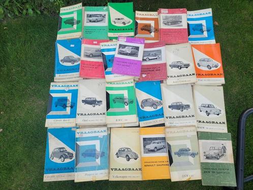 Collectie originele 'Vraagbaak'-boekjes voor autoliefhebbers, Auto diversen, Handleidingen en Instructieboekjes, Ophalen of Verzenden